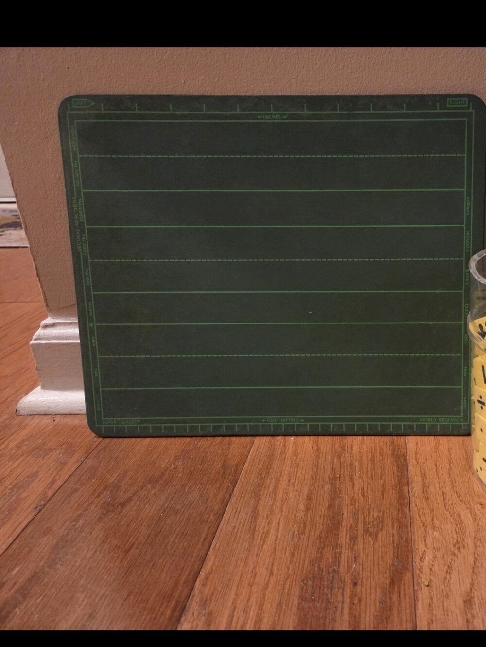 Vintage Super State Chalkboard 1970s